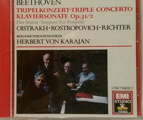 Beethoven: Triple Concerto, Piano Sonata No.17, Tempest