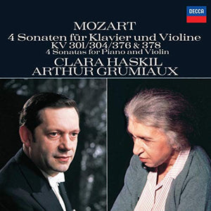 Mozart: 4 Sonatas for Piano and Violin
