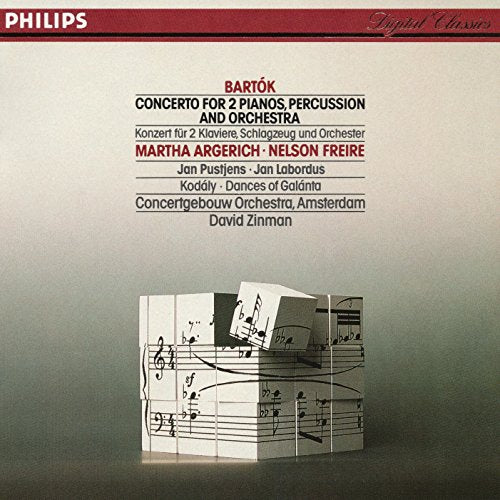 Bartok: Concerto for 2 Pianos; Kodaly: Dances of Galanta
