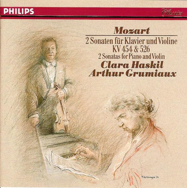 Mozart: 2 Sonatas for Piano and Violin, KV 454 & 526