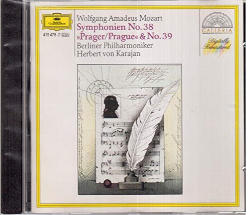Mozart: Symphony 38 "Prague", 39