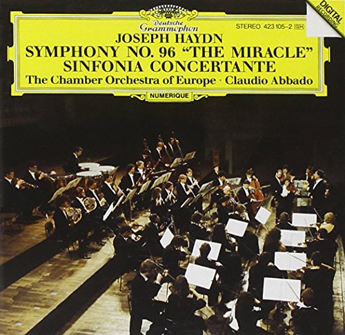 Haydn: Symphony 96, Sinfonia Concertante