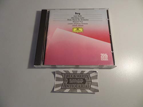 Berg - Lulu Suite / Altenberg Lieder