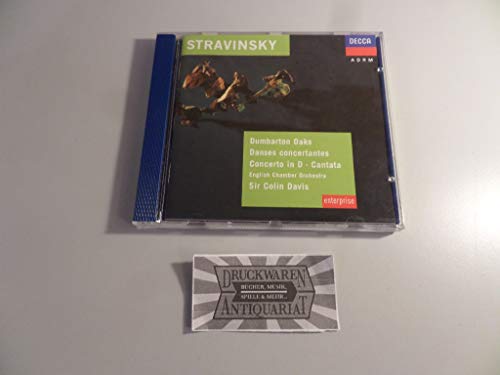 Stravinsky: Dumbarton Oaks / Danses Concertantes / Concerto in D