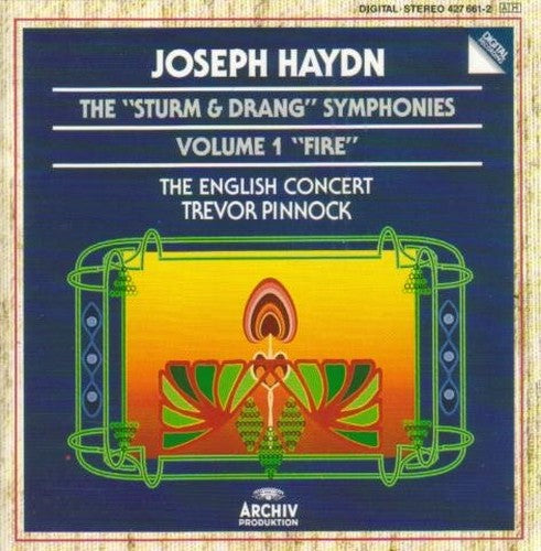 Haydn: 'Sturm & Drang' Symphonies, Vol 1 (Nos 35, 38, 39, 59 'Fire') /English Concert * Pinnock