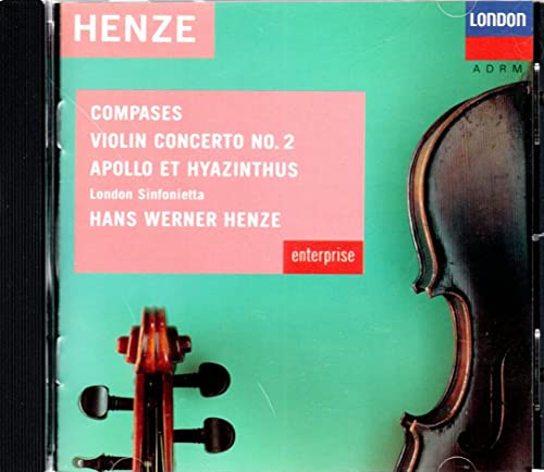 Henze: Compases; Violin Concerto No. 2; Apollo et Hyazinthus