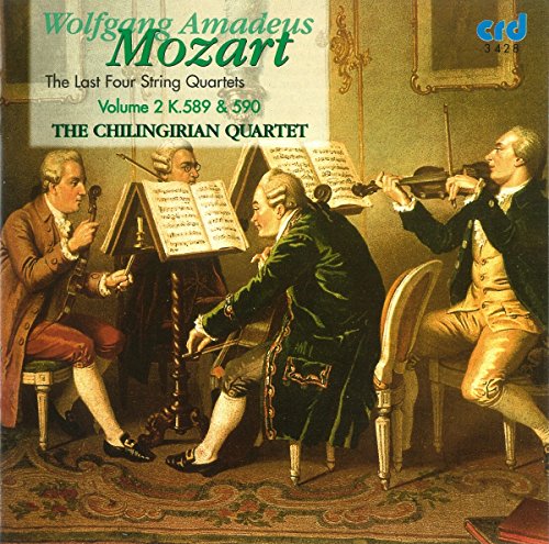 Wolfgang Amadeus Mozart: String Quartets in B flat K589 'Prussian', F K590 'Prussian'