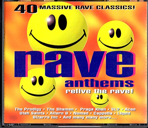 Rave Anthems - 40 Massive Rave Classics! Relive The Rave! [Double CD]
