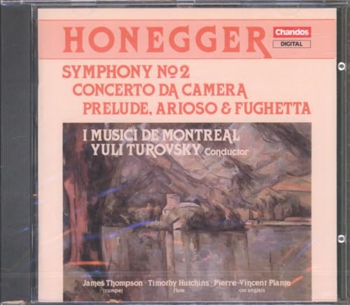 Honegger: Symphony No.2/Concerto da camera
