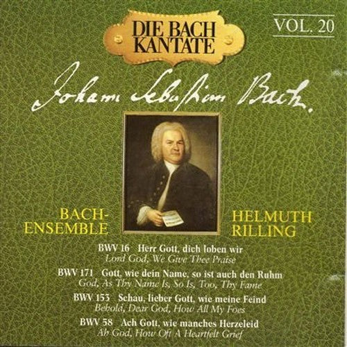 Bach: Cantatas, Vol 20 (BWV 16, 171, 153, 58) /Rilling
