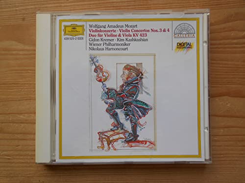 Mozart: Violin Concertos 3 & 4