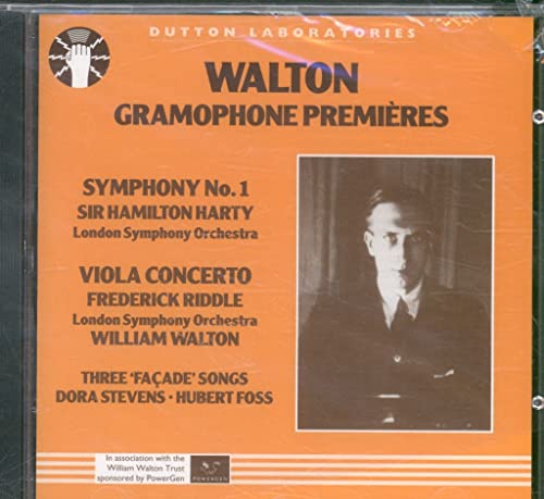 Walton Gramophone Premieres