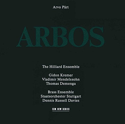 Arvo Part - Arbos