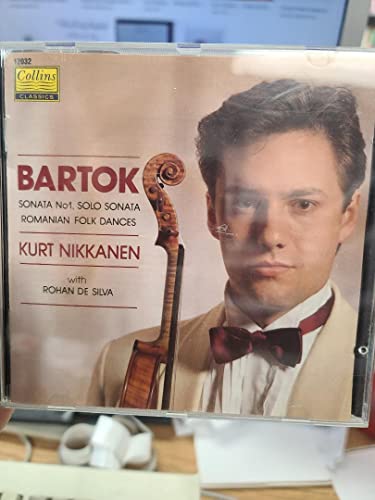 Bartók: Sonata No 1, Solo Sonata, Romanian Folk Dances