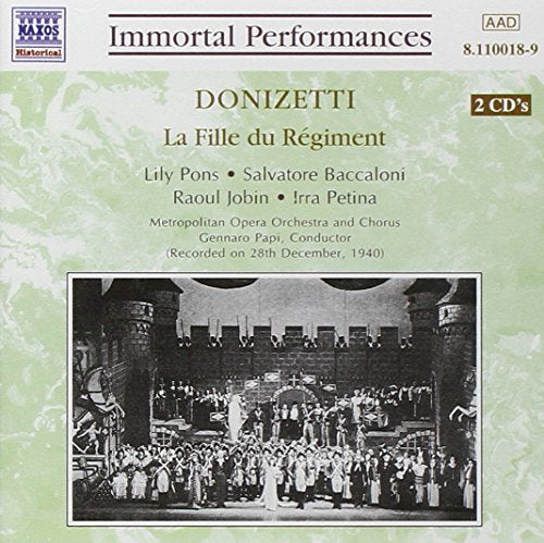 Donizetti: La Fille du régiment