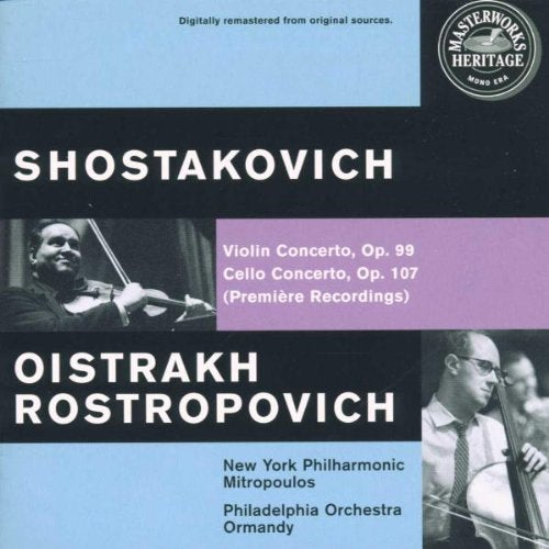 Cello Concerto [Rostropovich, Oisrakh]