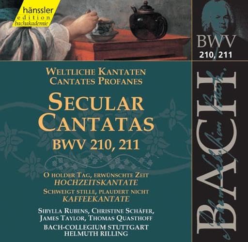 Bach: Secular Cantatas, BWV 210, 211 (Edition Bachakademie Vol 66) /Rilling
