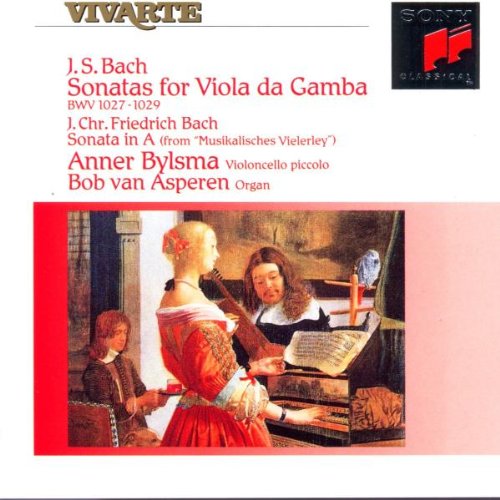 Bach: Sonatas for Viola da Gamba · JCF Bach: Sonata in A /Bylsma · van Asperen