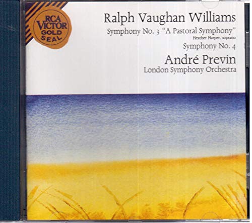 Vaughan Williams: Symphonies 3 "A Pastoral Symphony" & 4