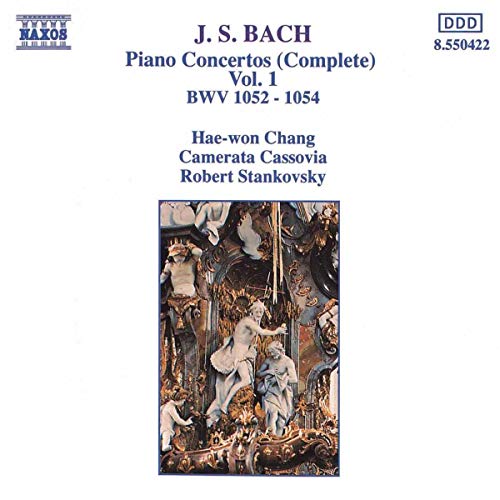 J.S. Bach: Complete Piano Concertos Vol.1; BWV 1052-1054