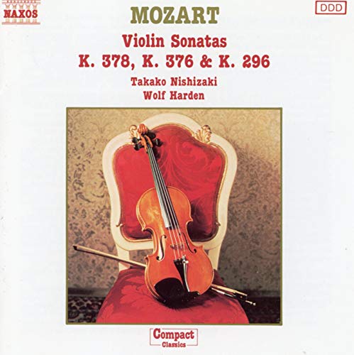 Mozart: Violin Sonatas K.378 , K.376 & K.296