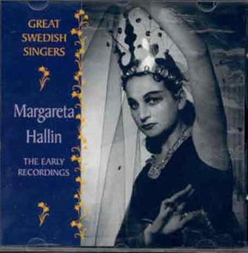 Margareta Hallin: Early Recordings 1955-60