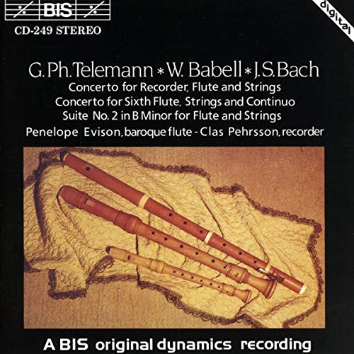 Works for Baroque Flute and Recorders