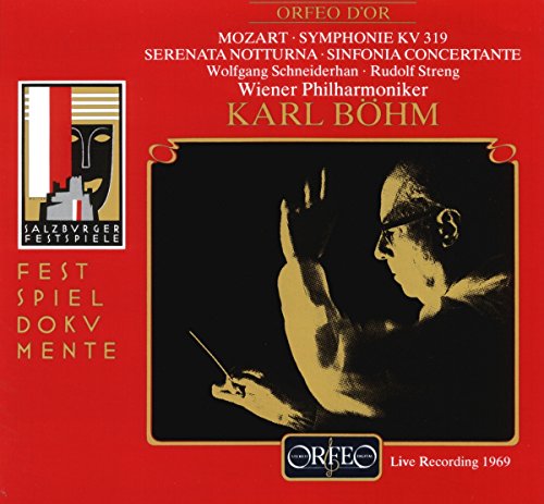 Symphony Kv 319/Serenatanotturna Sinfonia (Bohm, Vpo)