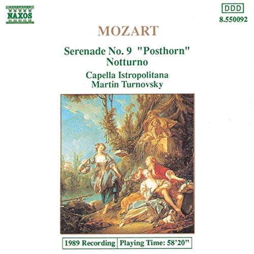Mozart: Serenade No. 9 "Posthorn", Notturno