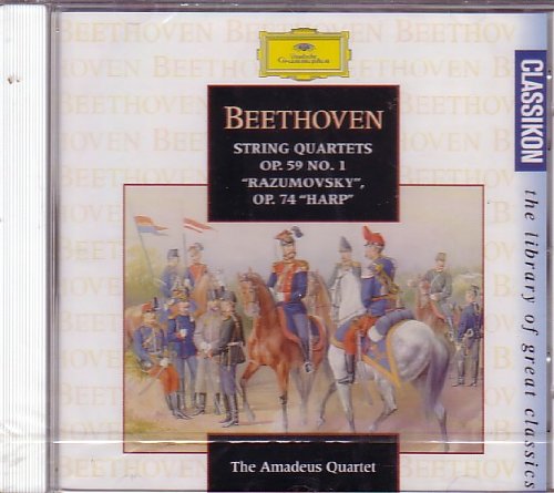 Beethoven: String Quartets, Op. 59, No. 1- Razumovsky / Op. 74- Harp