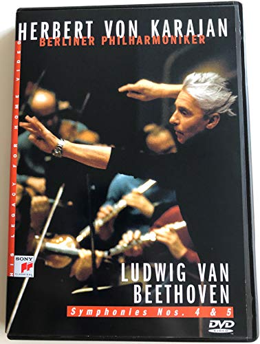 Herbert Von Karajan: Beethoven - Symphonies Nos. 4 And 5 [DVD] [2002]