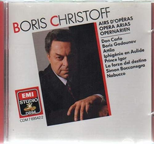 Boris Christoff: Opera Arias