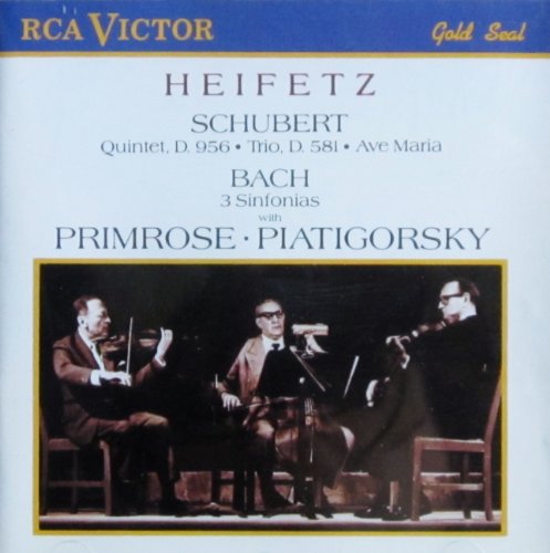 Schubert: String Quintet, String Trio No.2, Ave Maria / Bach: Sinfonias