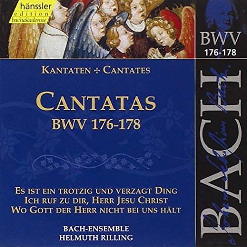Bach: Cantatas, BWV 176-178 (Edition Bachakademie Vol 53) /Rilling