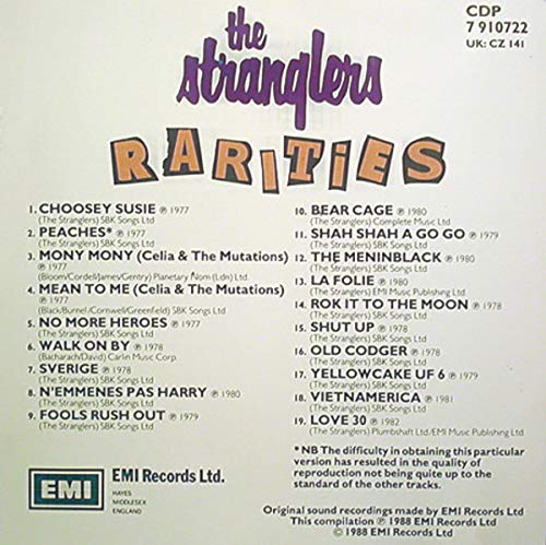 Stranglers Rarities