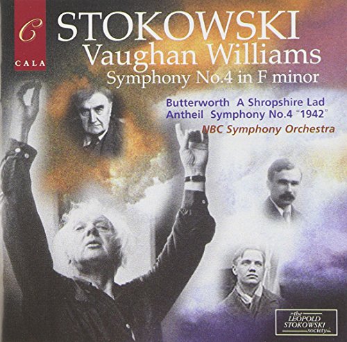 Stokowski conducts Vaughan Williams Symphony No4 & Butterworth & Antheil
