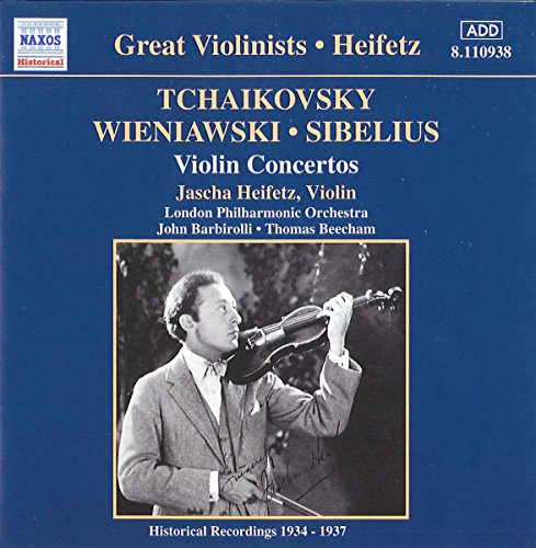Tchaikovsky, Wieniawski, Sibelius: Violin Concertos