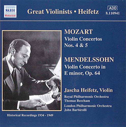 MOZART / MENDELSSOHN: Violin Concertos
