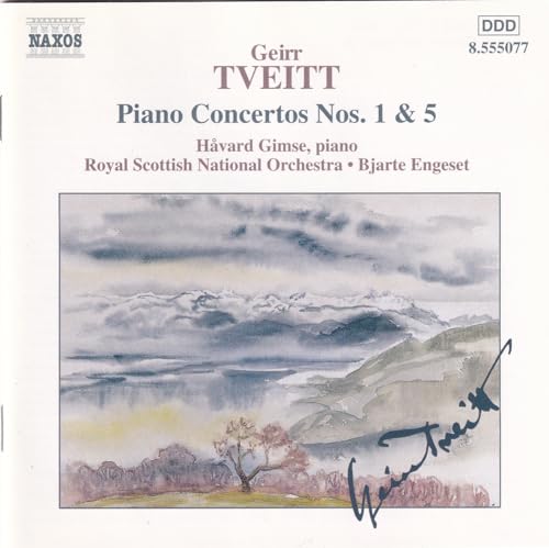 TVEITT: Piano Concertos Nos. 1 and 5