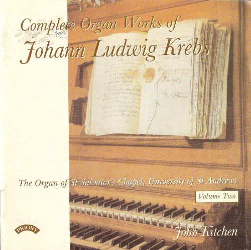 Complete Organ Works Of Johann Ludwig Krebs Volume 2 (John Kitche