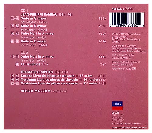 Rameau / Couperin: Harpsichord Works