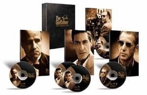 The Godfather Trilogy (5 Disc Box Set) [DVD]