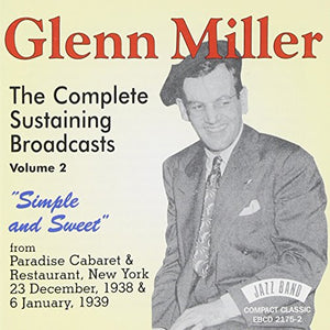 The Complete Sustaining Broadcasts Vol.2: Simple and Sweet