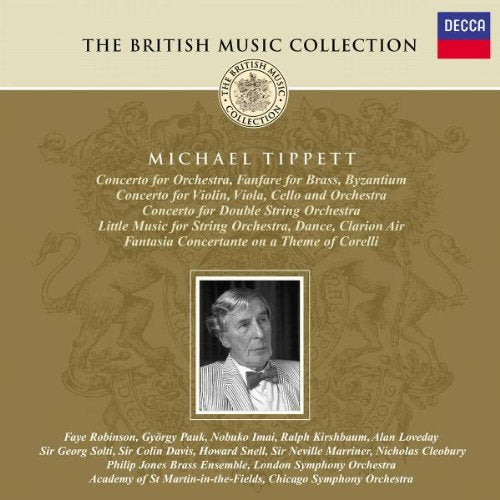 Sir Michael Tippett - The British Music Collection