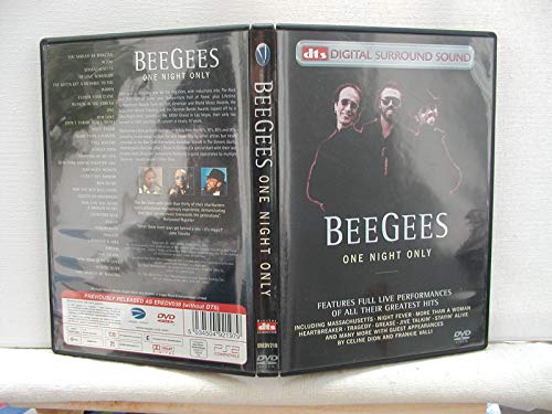 The Bee Gees - One Night Only (DTS Version) [DVD] [2003]