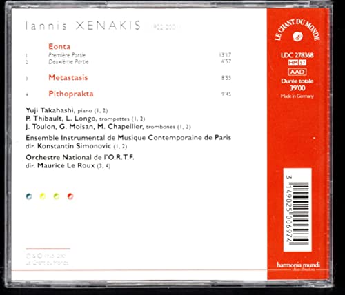 Xenakis: Metastasis