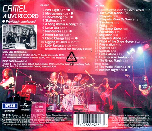A Live Record (Remastered/Expanded) (2CD)