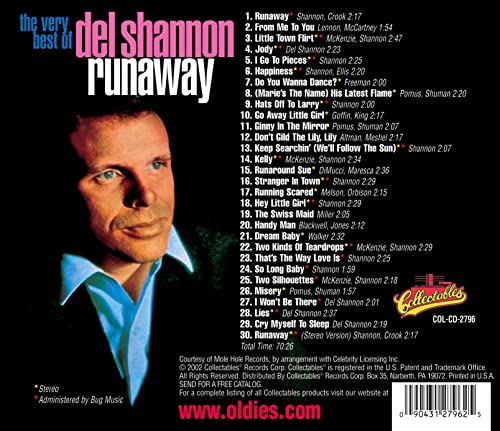 Del Shannon - Runaway - the Very Best of