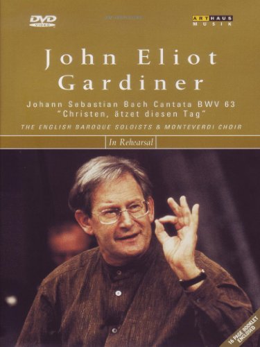 Bach J.S: In Rehearsal-Gardiner [DVD] [2002]