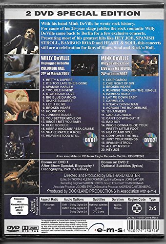 Willy Deville - the Berlin Concerts 2002 [DVD]